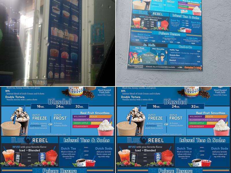 Dutch Bros Coffee Menu