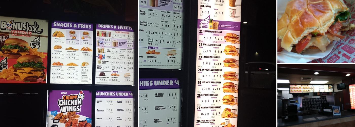Jack In The Box Menu