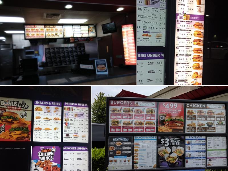 Jack In The Box Menu