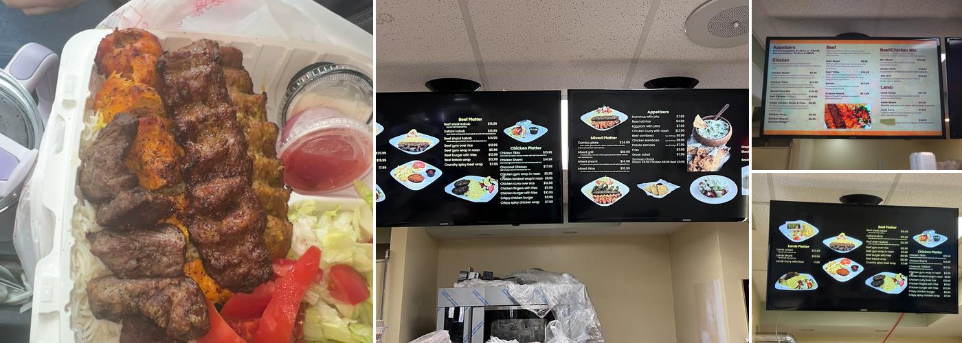 Bamiyan kabobs/Desi Bazaar Menu