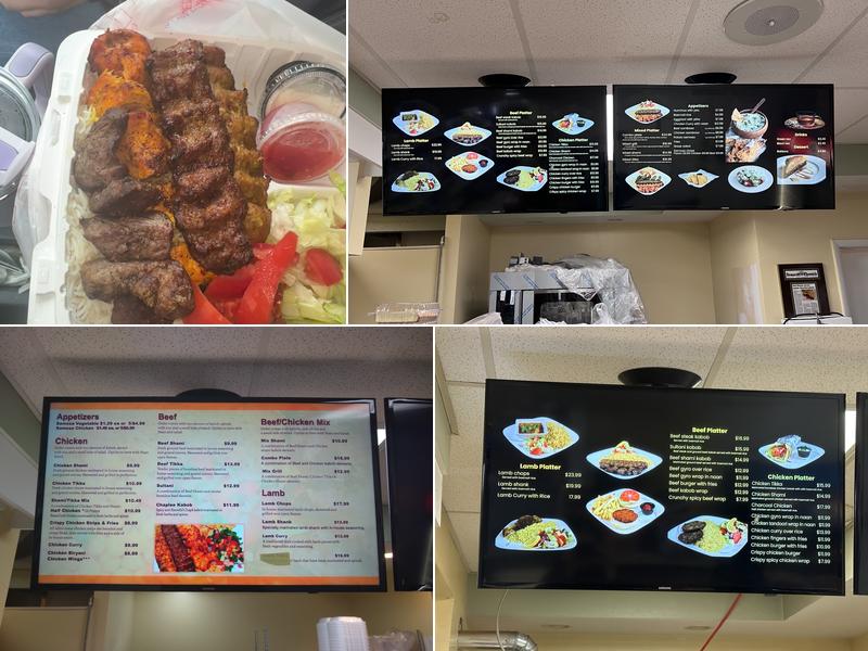 Bamiyan kabobs/Desi Bazaar Menu