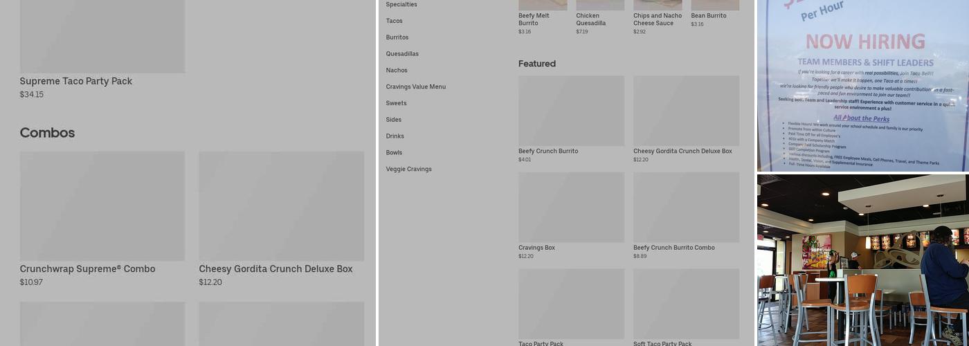 Taco Bell Menu