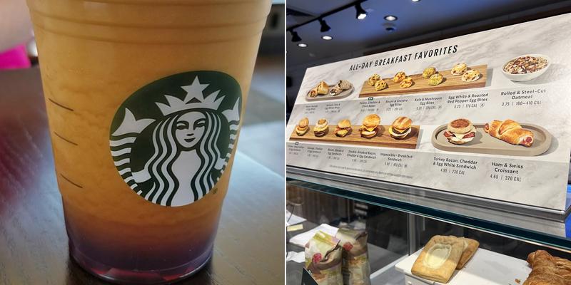 Starbucks Coffee Company Menu