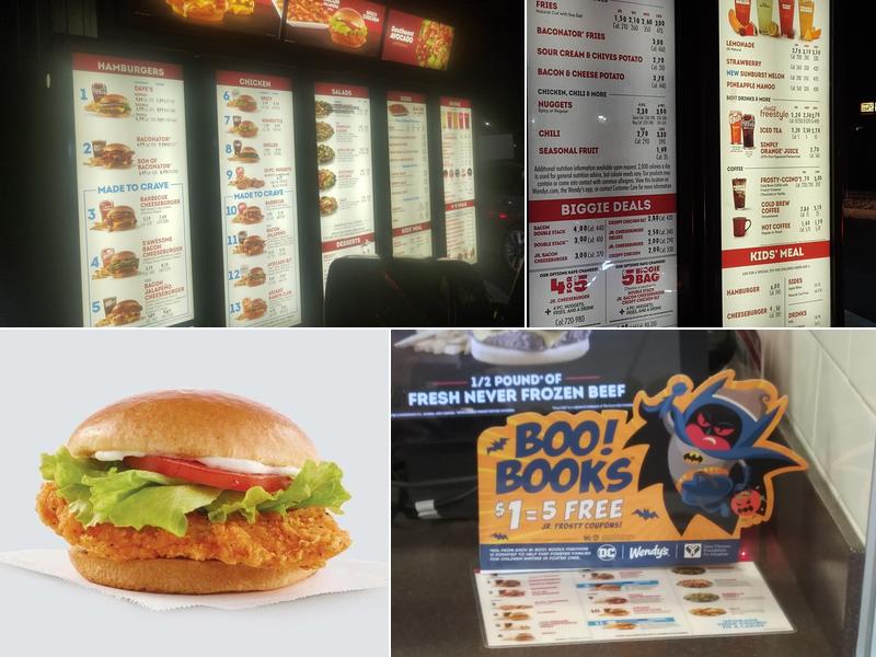 Wendy's Menu
