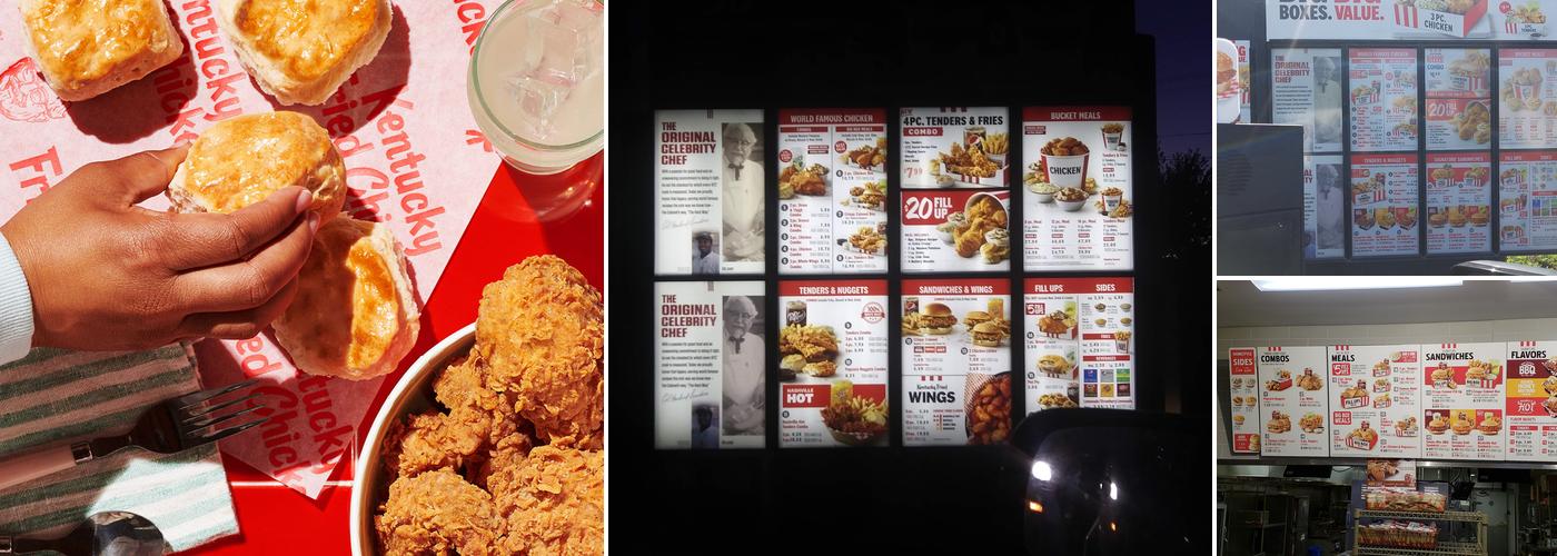 KFC Menu