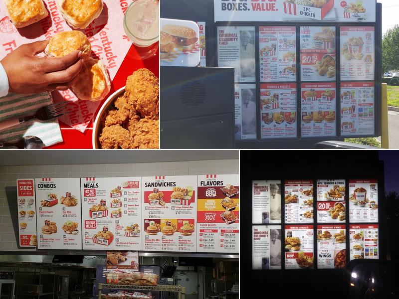 KFC Menu