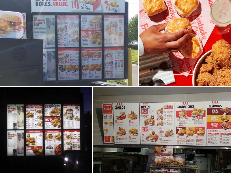 KFC Menu