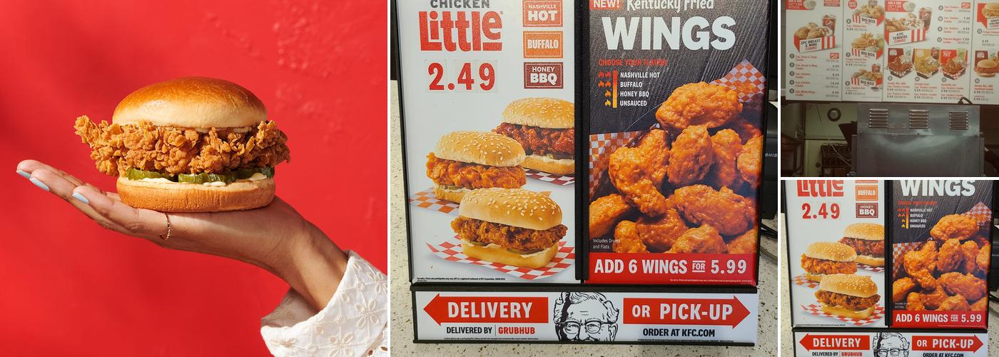 KFC Menu