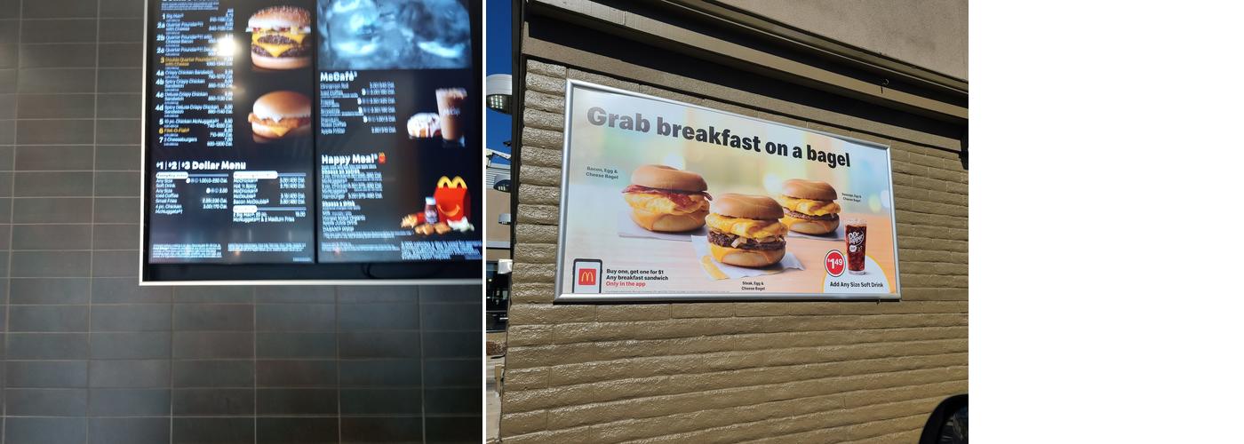 McDonald's Menu