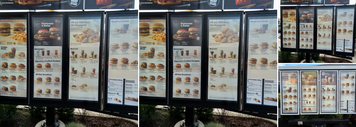 McDonald's Menu