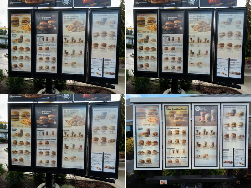 McDonald's Menu