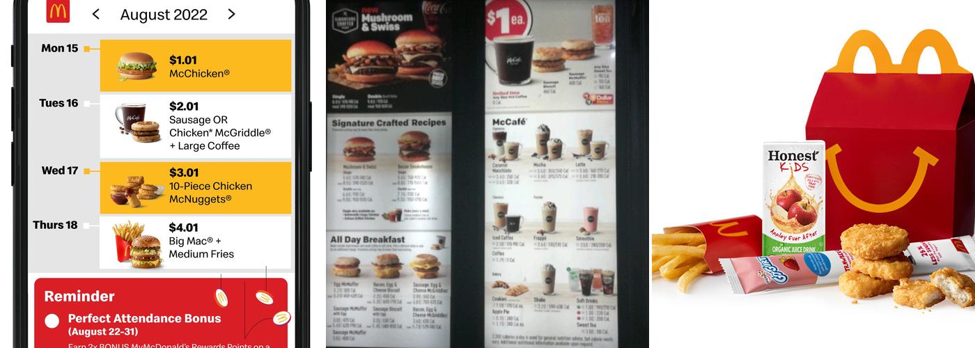McDonald's Menu