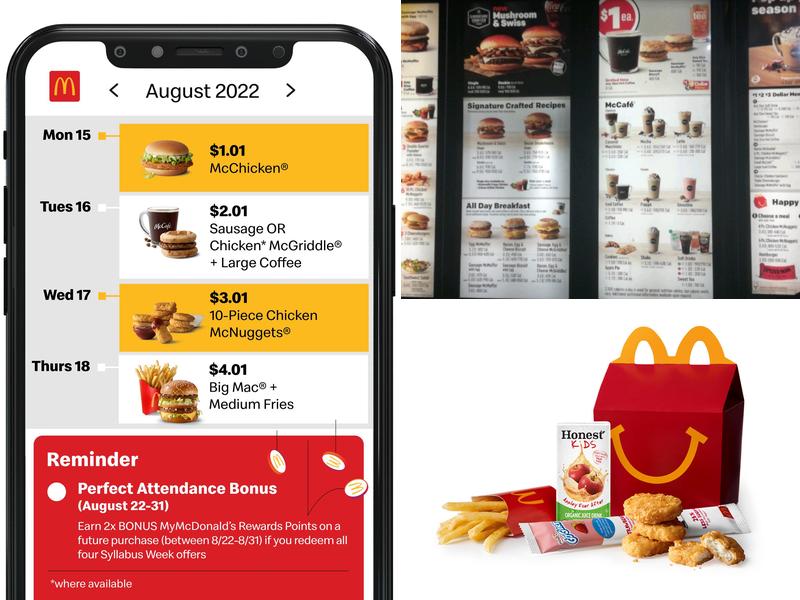McDonald's Menu