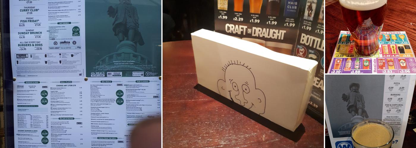 The Pennsylvanian - JD Wetherspoon Menu