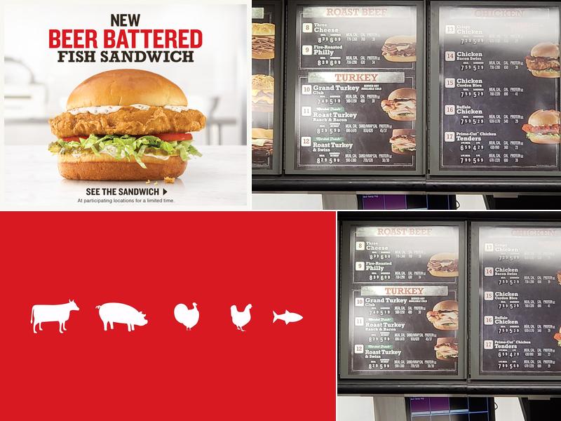Arby's Menu