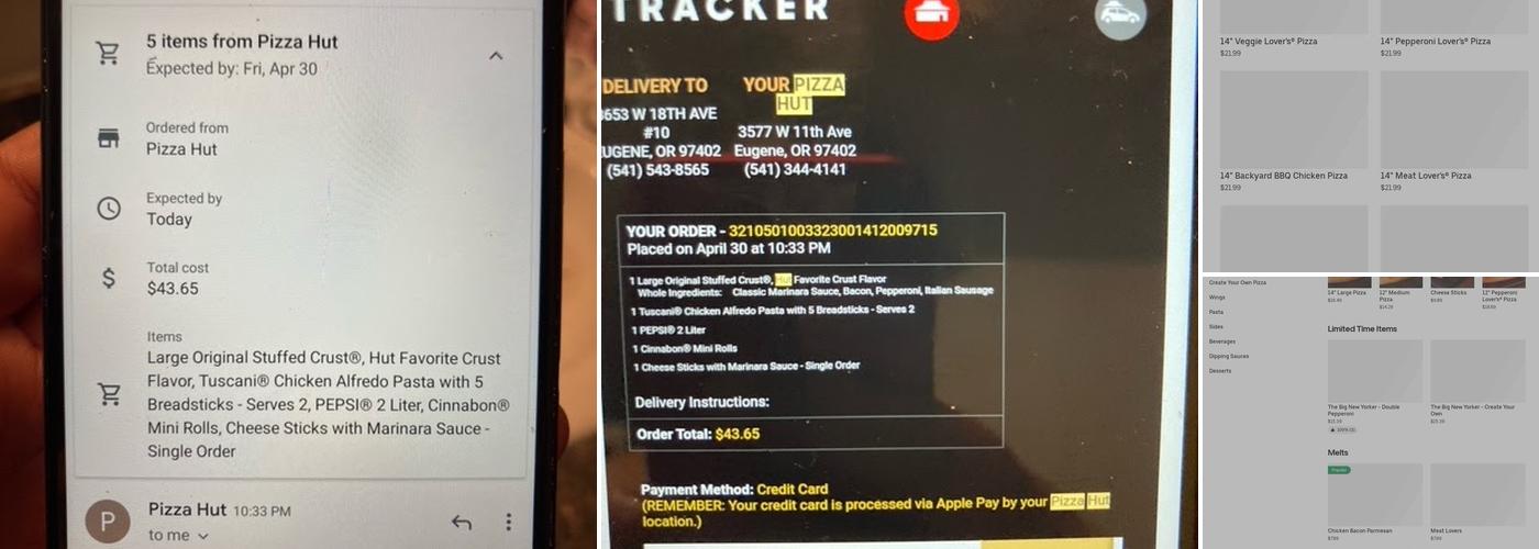 Pizza Hut Menu