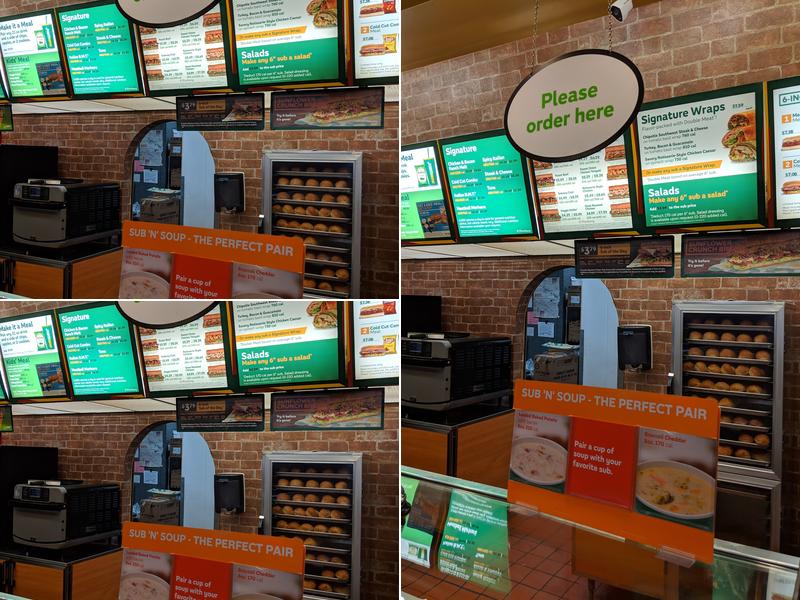 Subway Menu