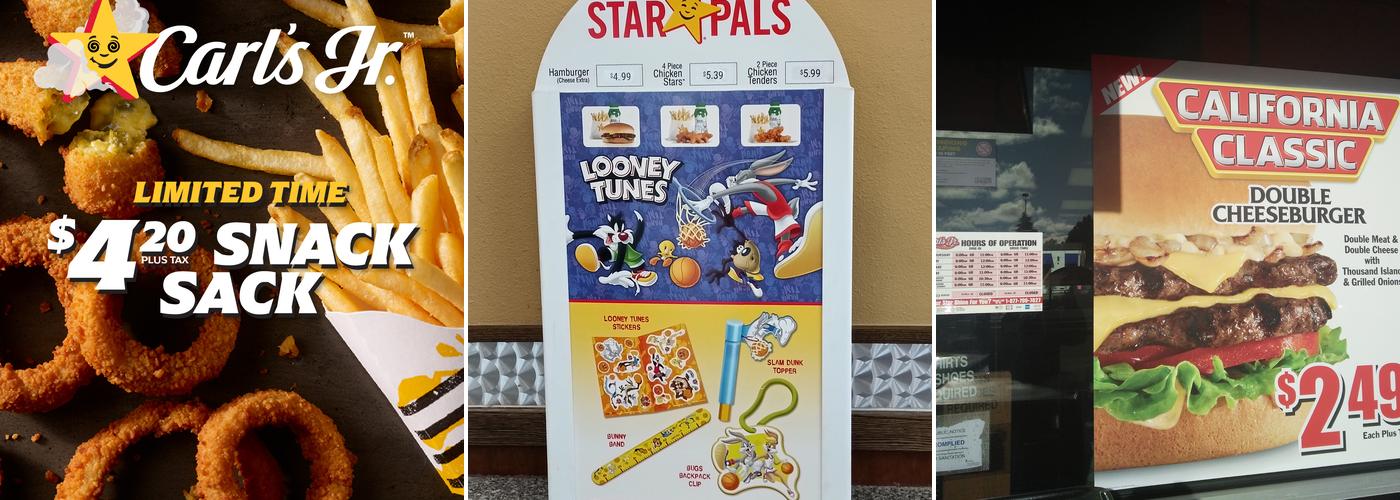 Carl’s Jr. Menu