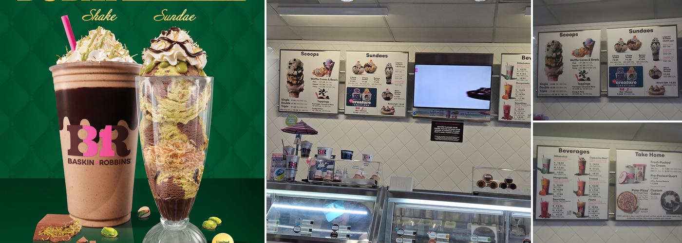Baskin-Robbins Menu