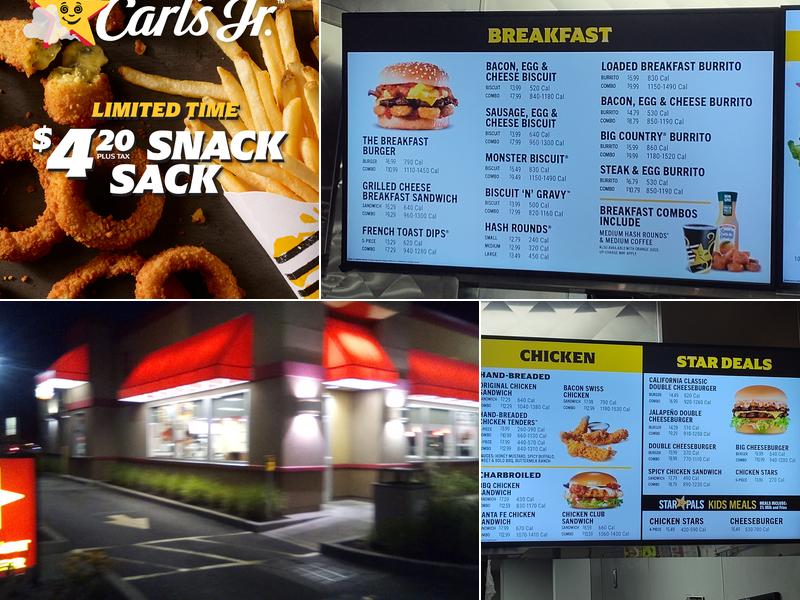 Carl’s Jr. Menu