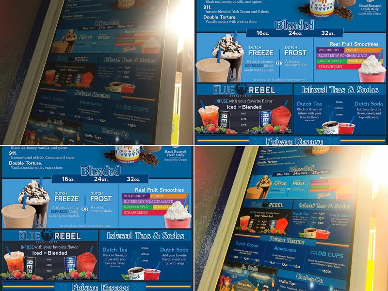 Dutch Bros Coffee Menu