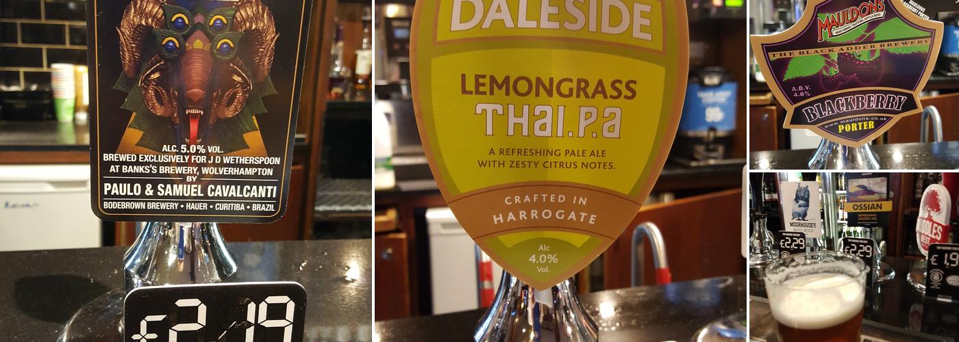 The Moon Under Water Menu