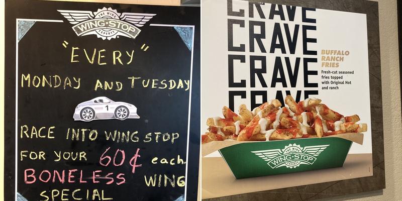Wingstop Menu