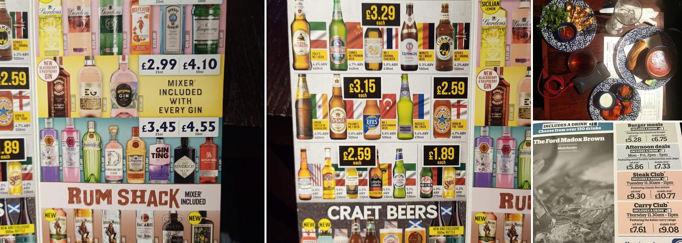 The Ford Madox Brown - JD Wetherspoon Menu