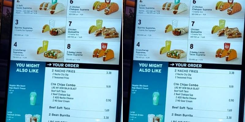 Taco Bell Menu