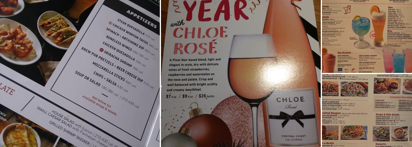 Applebee's Grill + Bar Menu