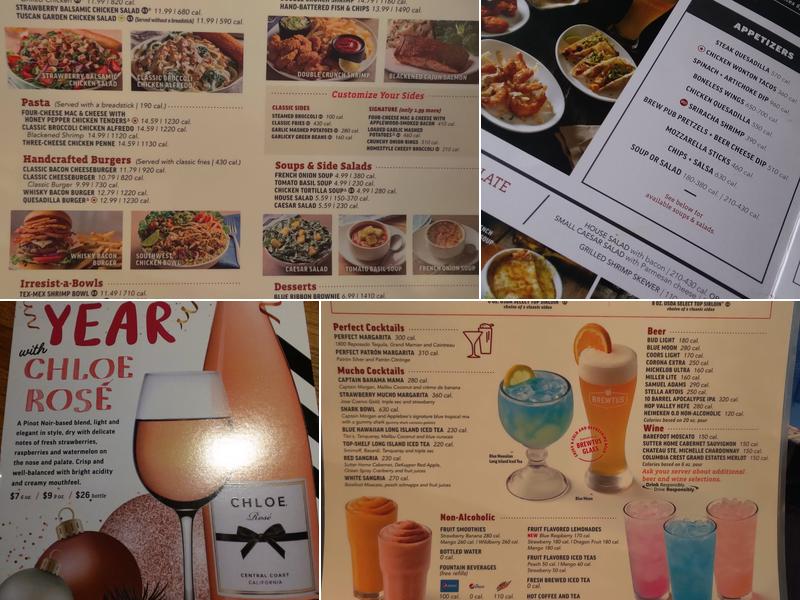 Applebee's Grill + Bar Menu