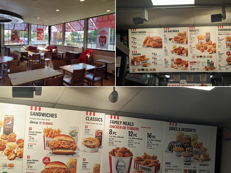 KFC Menu