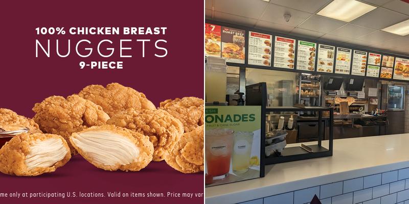 Arby's Menu