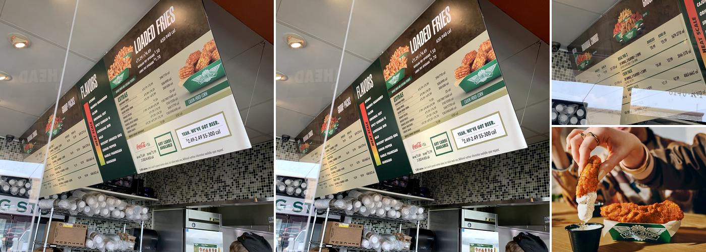 Wingstop Menu