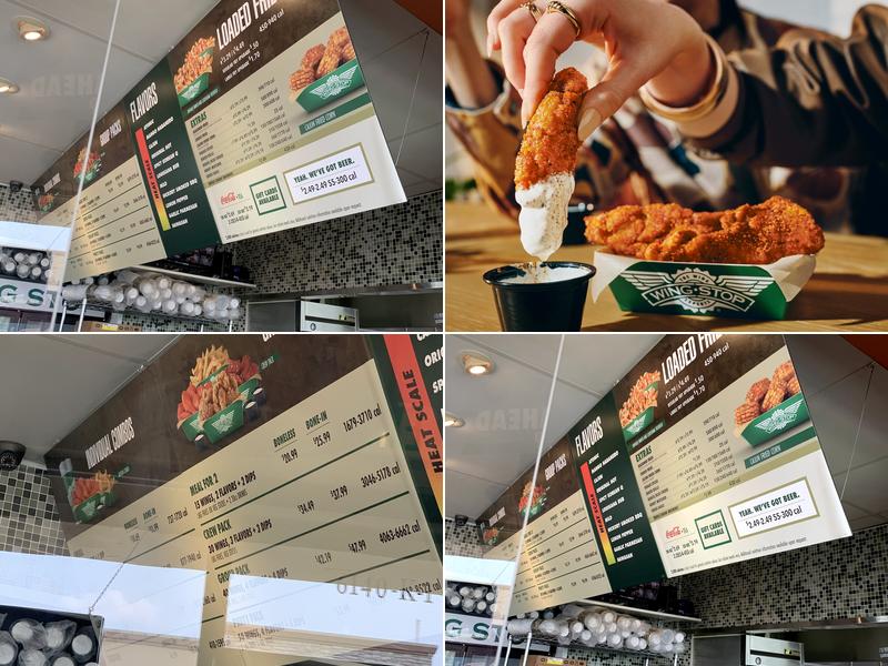 Wingstop Menu