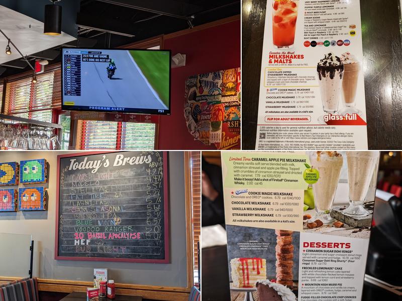 Red Robin Gourmet Burgers and Brews Menu