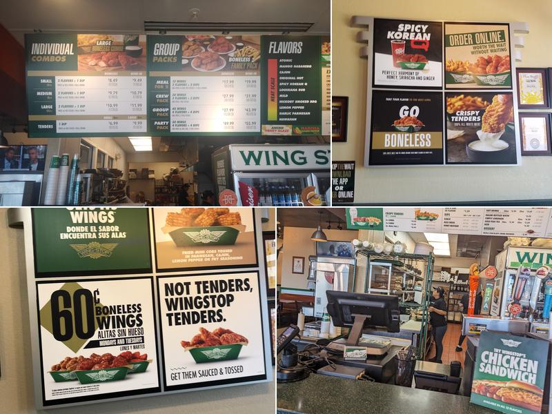 Wingstop Menu