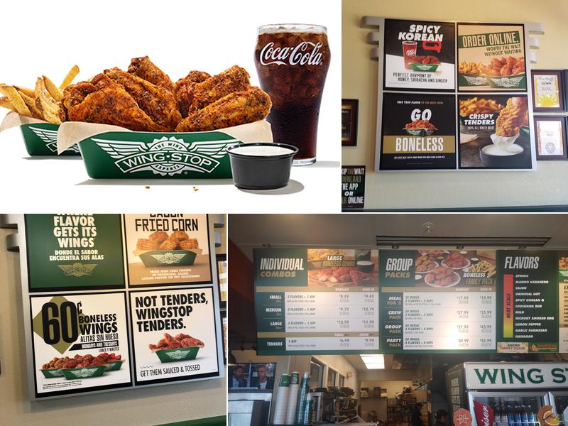 Wingstop Menu