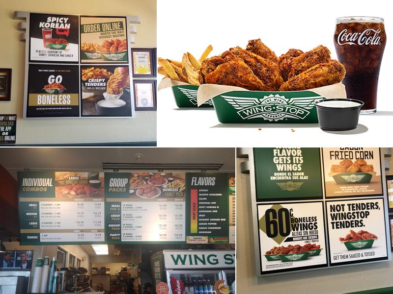 Wingstop Menu
