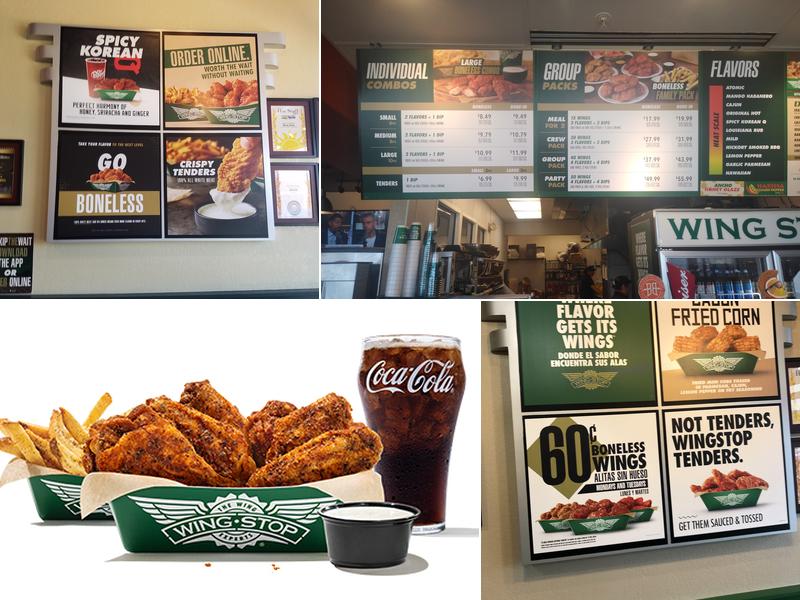 Wingstop Menu