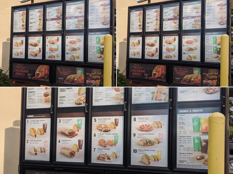 Taco Bell Menu