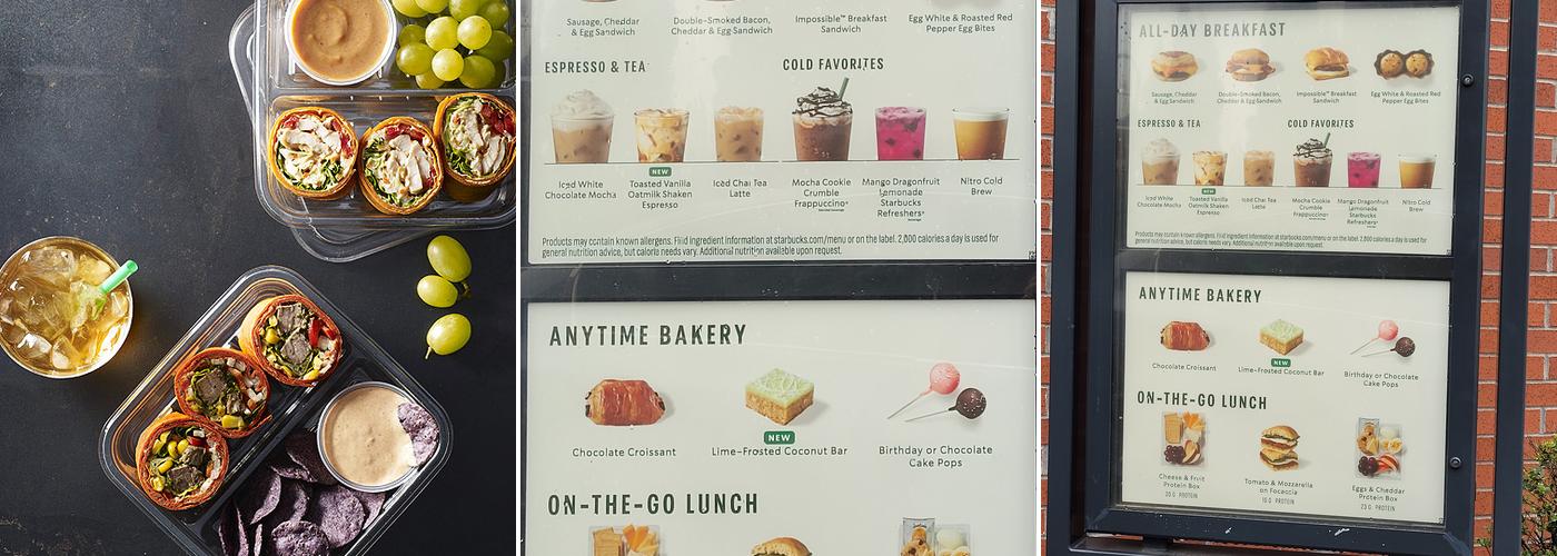 Starbucks Menu