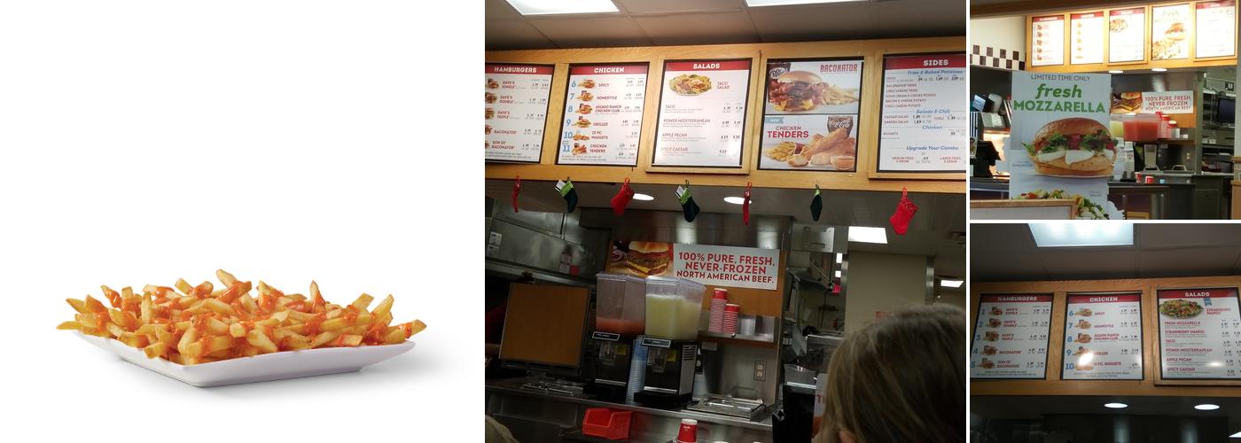 Wendy's Menu