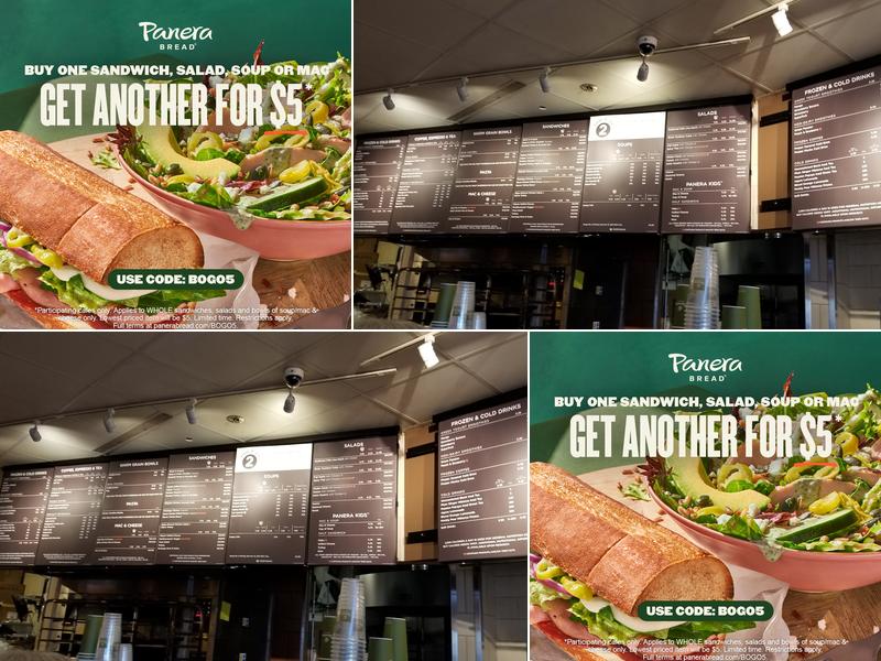 Panera Bread Menu
