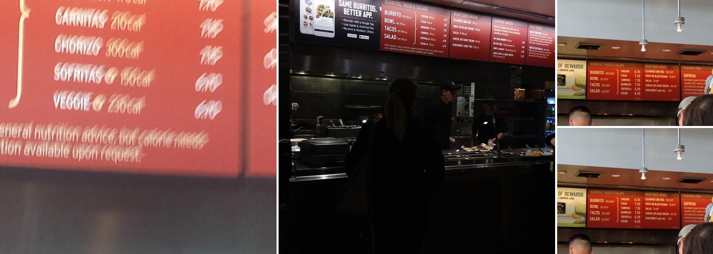 Chipotle Mexican Grill Menu