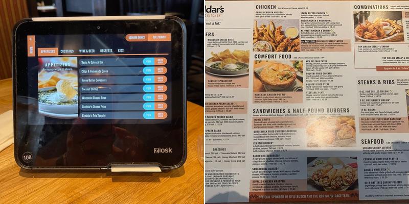 Online Scratch Cards Menu