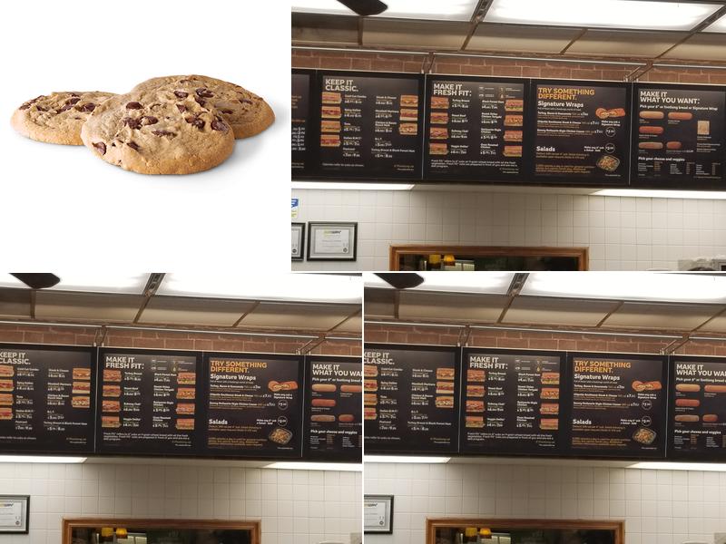Subway Menu