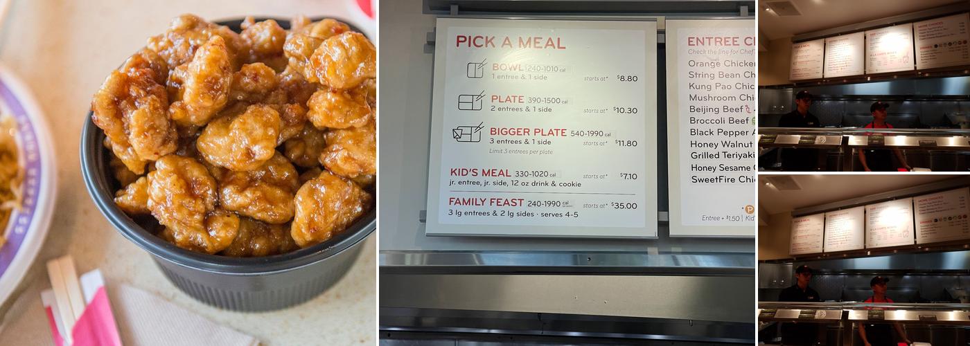 Panda Express Menu