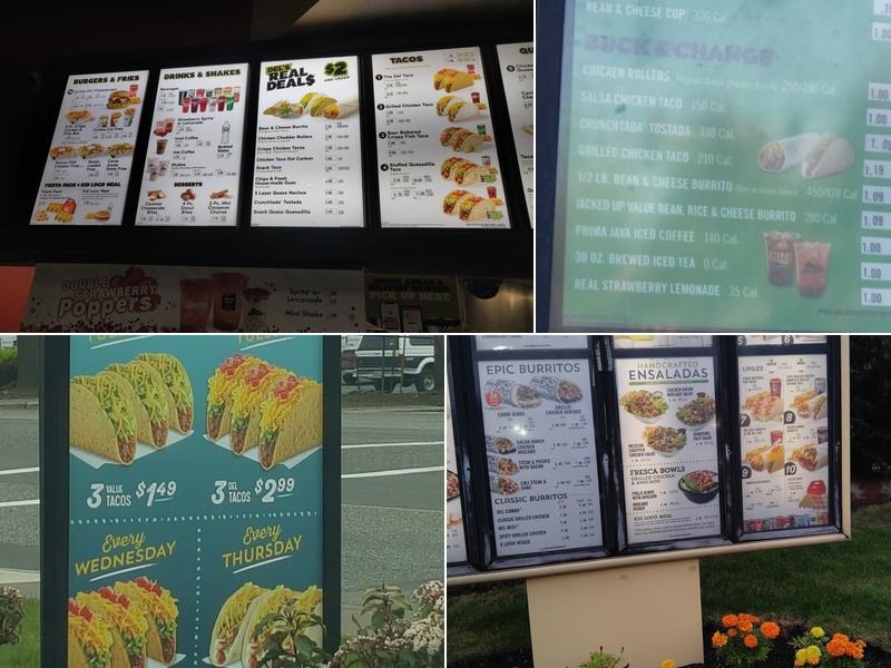 Del Taco Menu