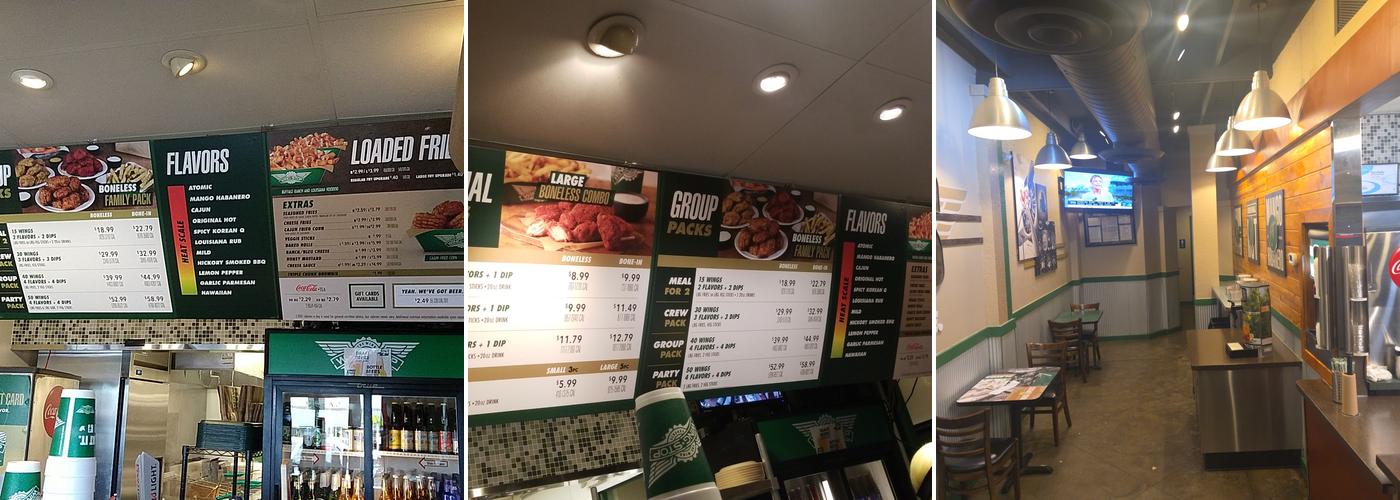 Wingstop Menu